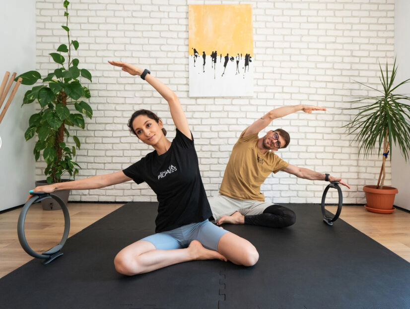 Pilates în studio